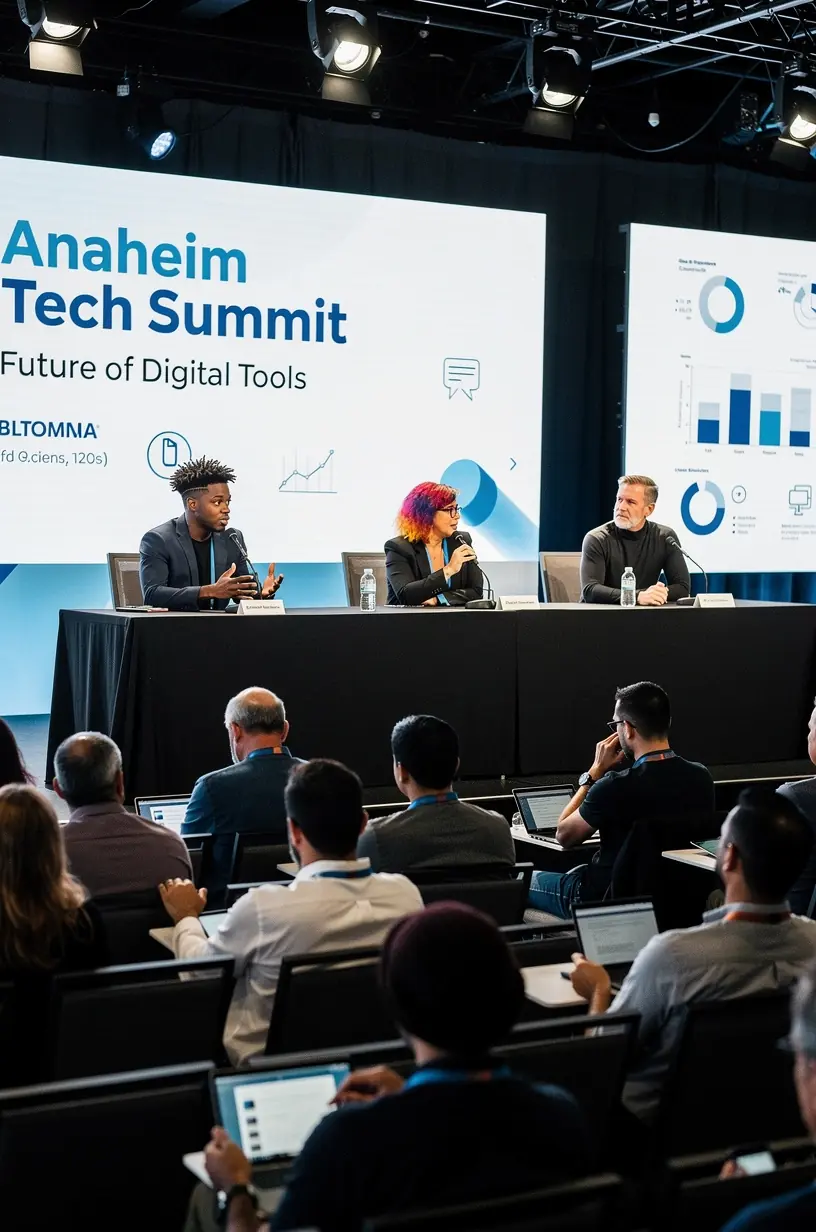 Illustration of various Internet of Things devices connected.