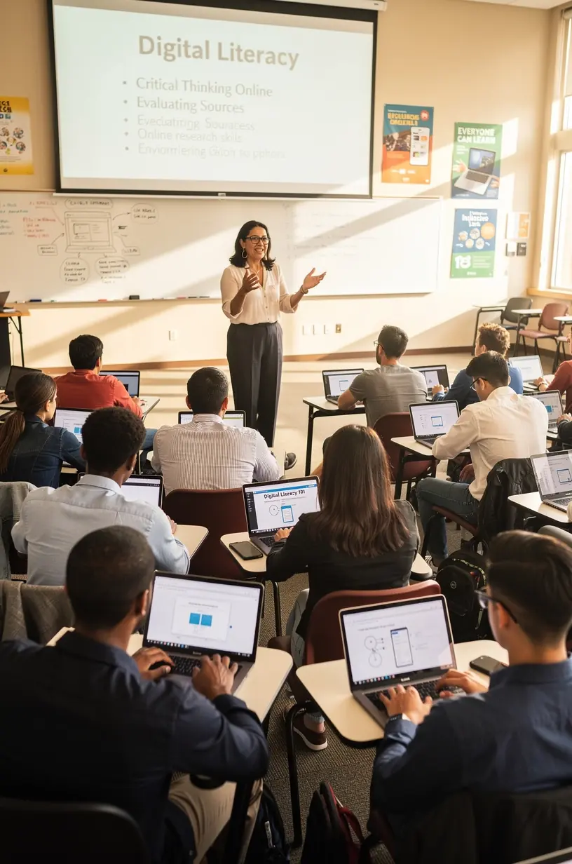 Modern office environment